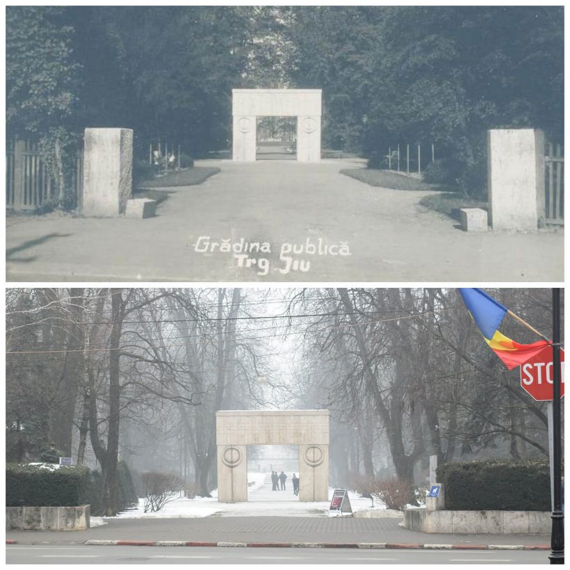 Poarta Sărutului – Parcul Central din Târgu Jiu